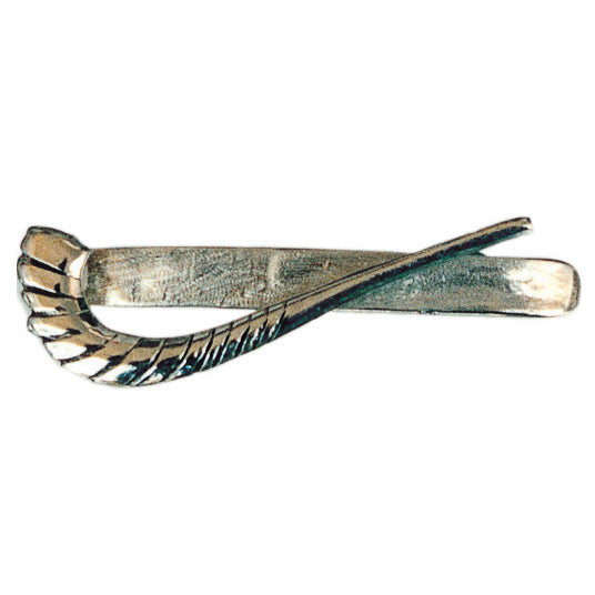 Shofar Tie Clip Sterling Silver - Biblicaljewels